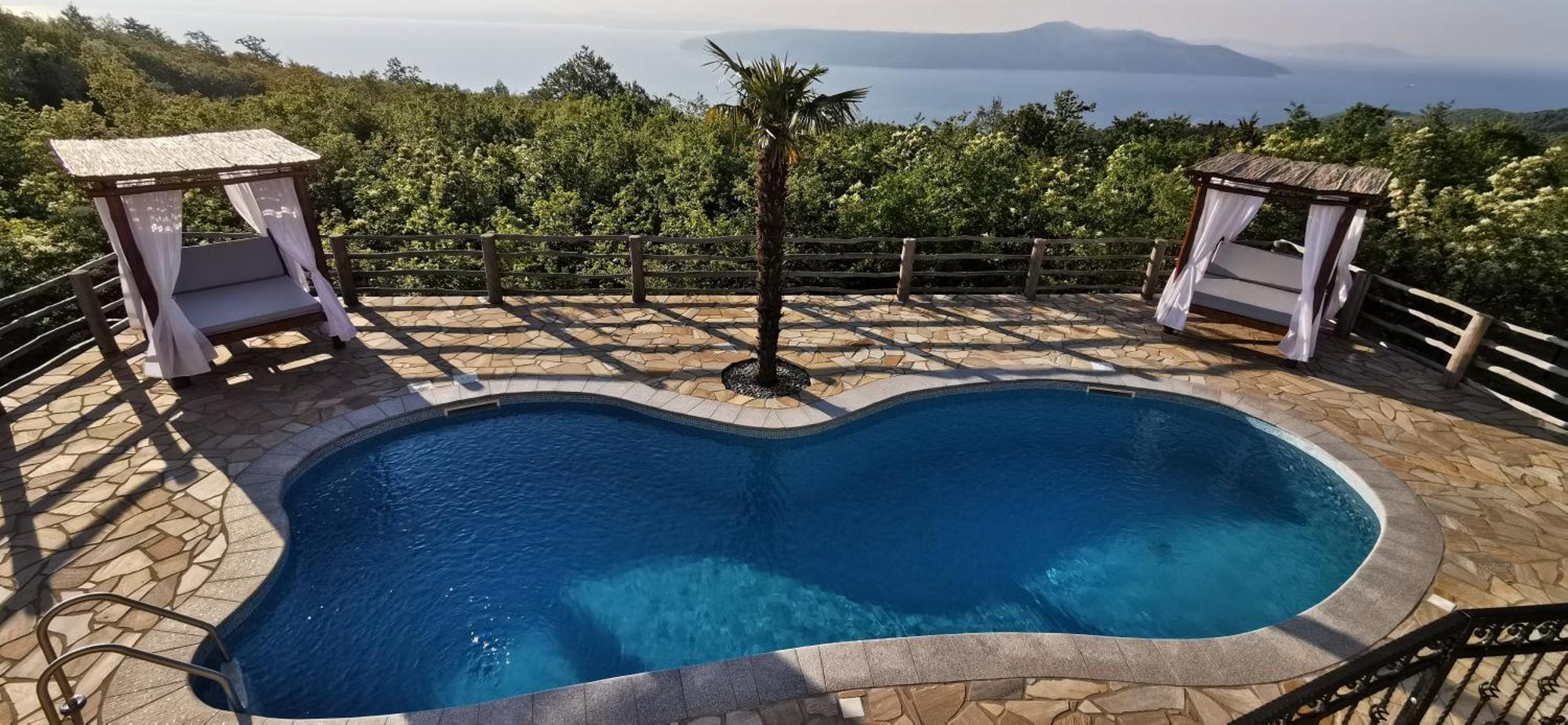 Villa Bora Moscenicka Draga Bed&Breakfast Moscenice Esterno foto